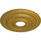 Ekena Millwork Galway Ceiling Medallion (Fits Canopies up to 3 1/4"), 15 3/4"OD x 3 1/4"ID x 1"P, Pharaohs Gold CM15GAPGS - alternate 3